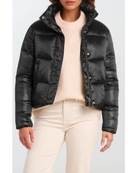Noize - Coco-El Water Resistant Crop Puffer Jacket - Lyst