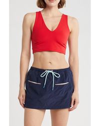 Free People - Fp Movement Never Better Crop V-Neck Tank - Lyst