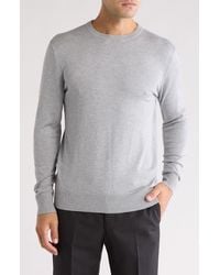 Tom Baine - Solid Crewneck Pullover - Lyst