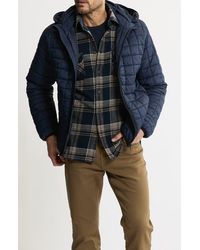 Jachs New York - Hooded Quilted Puffer Jacket - Lyst