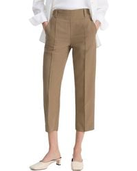 Vince - Utility Tab Detail Crop Pants - Lyst
