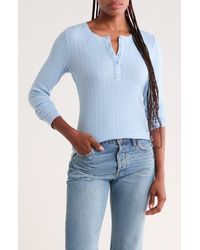 Sanctuary - Charmed Rib Henley - Lyst