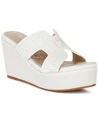 LONDON RAG - Renier Platform Wedge Sandal - Lyst
