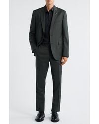AllSaints - Ross Slim Fit Stretch Wool Twill Suit - Lyst