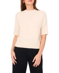 Vince Camuto - Crewneck Short Sleeve Sweater - Lyst