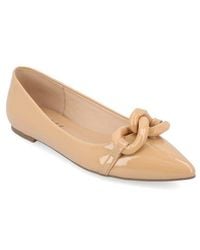 Journee Collection - Clareene Pointed Toe Flat - Lyst