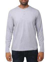 Xray Jeans - Long Sleeve Henley - Lyst