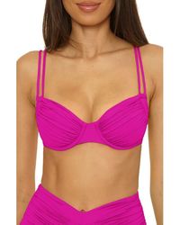 Becca - Color Code Underwire Bikini Top - Lyst