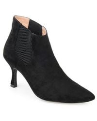 Journee Collection - Elitta Vegan Leather Chelsea Bootie - Lyst