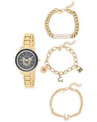 TRUE RELIGION - Arched Logo Bracelet Watch, 33.9Mm & Assorted Bracelets Set - Lyst
