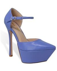 In Touch Footwear - Pointy Toe D'Orsay Platform Pump - Lyst