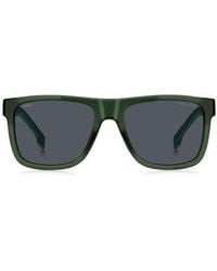 BOSS - 55Mm Rectangular Sunglasses - Lyst