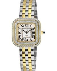 Gv2 - Diamond Accented Bracelet Watch - Lyst