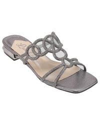 Lady Couture - Fab Rhinestone Slide Flat - Lyst