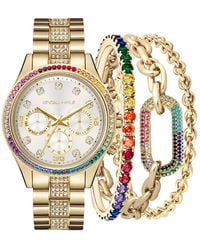 Jessica Simpson Women's Quartz Mesh Bracelet Watch, 36mm in Two 