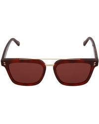 Stella McCartney Black Sc0135s Sunglasses for Men - Lyst