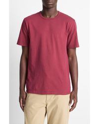 Vince - Solid T-Shirt - Lyst