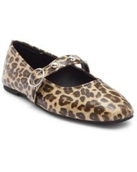 Kenneth Cole - Maxi Studded Mary Jane Flat - Lyst