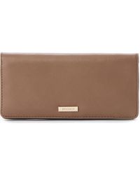 Brahmin - Ady Croc Embossed Leather Wallet - Lyst