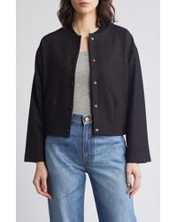 Wit & Wisdom - Knit Bomber Jacket - Lyst