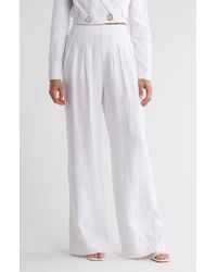 Ramy Brook - Dalia Pleated Wide Leg Pants - Lyst