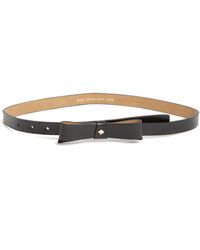 Kate Spade - Bow Belt With Spade - Lyst
