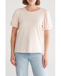 Tahari - Bubble Sleeve T-shirt - Lyst