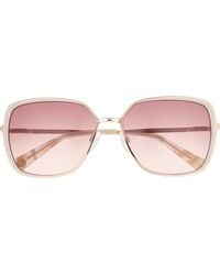 Ted Baker - 58Mm Gradient Square Sunglasses - Lyst