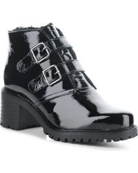 Bos. & Co. - Woolly Lined Leather Ankle Booties - Lyst