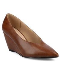Journee Collection - Danika Pointed Toe Pump - Lyst