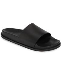 hugo boss leather sandals
