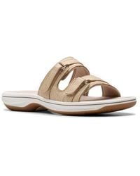 Clarks - Breeze Piper Slide Sandal - Lyst