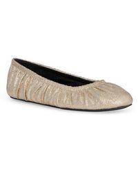 Rebecca Minkoff - Ruched Ballet Flat - Lyst