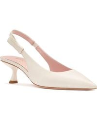 Kate Spade - Riley Slingback Pointed Toe Kitten Heel Pump - Lyst