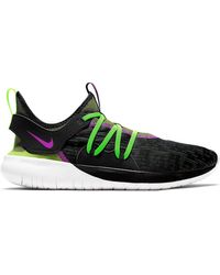 nike flex contact black mens
