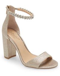Badgley Mischka - Badgley Mischka Collection Louise Ankle Strap Sandal - Lyst