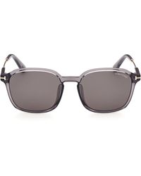 Tom Ford - 56mm Round Sunglasses - Lyst