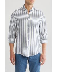 Slate & Stone - Linen-blend Button-up Shirt - Lyst