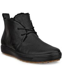 Ecco - Soft 7 Tred Faux Shearling Ankle Boot - Lyst