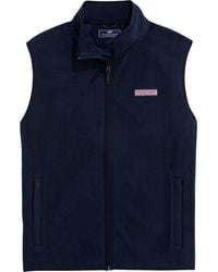 Vineyard Vines - Harbor Fleece Vest - Lyst