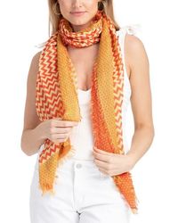 Saachi - Sunburst Chevron Scarf - Lyst