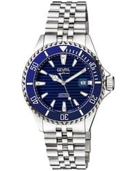 Gevril - Chamber Stainless Steel Bracelet Watch - Lyst