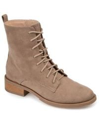 Journee Collection - Vienna Combat Boot - Lyst