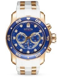 INVICTA WATCH - Pro Diver Silicone Strap Chronograph Watch, 48Mm - Lyst