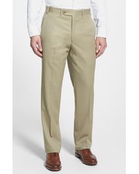jb britches men's flat front pant