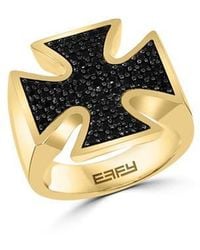 Effy - Spinel Cross Ring - Lyst