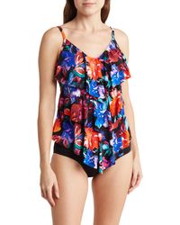 Magicsuit - Flower Child Rita Tankini Two-piece Swimsuit - Lyst