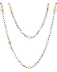 Effy - Sterling Silver & 14k Gold Two-tone Chain Necklace - Lyst