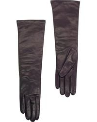 Portolano - Cashmere Lined Leather Gloves - Lyst