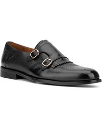Vintage Foundry - Bolton Monk Leather Loafer - Lyst